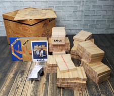 Kapla 1000 Wooden Block Construction Set Roll...