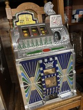 Mills Firman One Arm Armed Bandits Old Slot Machine Fruit Arcade