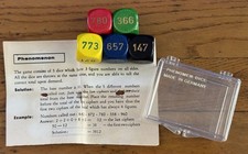 Vintage Phenomenon Dice Mentalism Magic Trick...