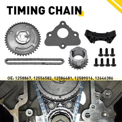 LS Timing Chain Set Fits GM 4.8 5.3 5.7 6.0 LS1 LS2 LS3 LS6 L99 LS4 LS9 LSA LQ4