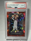 2023 Prizm Draft Picks Victor Wembanyama Red Ice PSA 10 Rookie