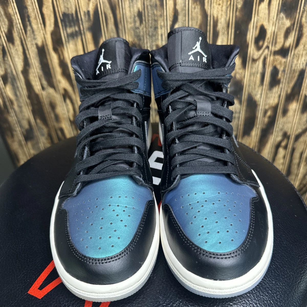 Jordan 1 Mid Metallic Turquoise W for sale | eBay