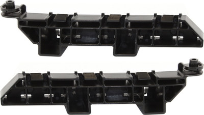 Fits FIT 07-08 FRONT BUMPER BRACKET RH AND LH, Side Spacer, Under the Fender, Pl