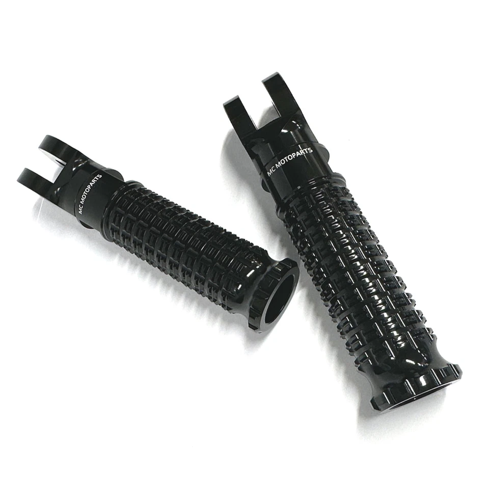 For BMW R 1200 S 04 05 06 CNC SHADOW Rider Front Foot Pegs Black - Imagem 4 de 4