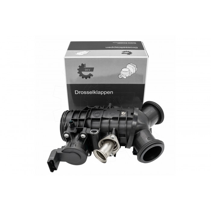 Boîtier papillon Jaguar F-Pace XF JDE39855 pièce admission air essence pour moteur sport