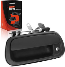 Metal Tailgate Handle with Keyhole for Toyota Tundra 2000 2006 Textured Black