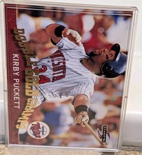 1995 Score Baseball Kirby Puckett Double Gold Champs #GC11 HOF Minnesota Twins