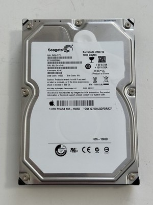 Seagate Barracuda 1TB  Hard Drive 7200 RPM 3.5'' SATA 3 Gb/s ST31000528AS