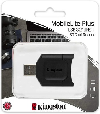 Kingston MobileLite Plus (MLP) SD-Kartenleser USB 3.1 SDHC/SDXC UHS-II
