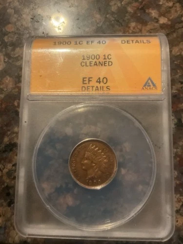 1900 Indianhead Penny EF40