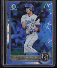 2022 Bowman Sapphire Edition Luca Tresh