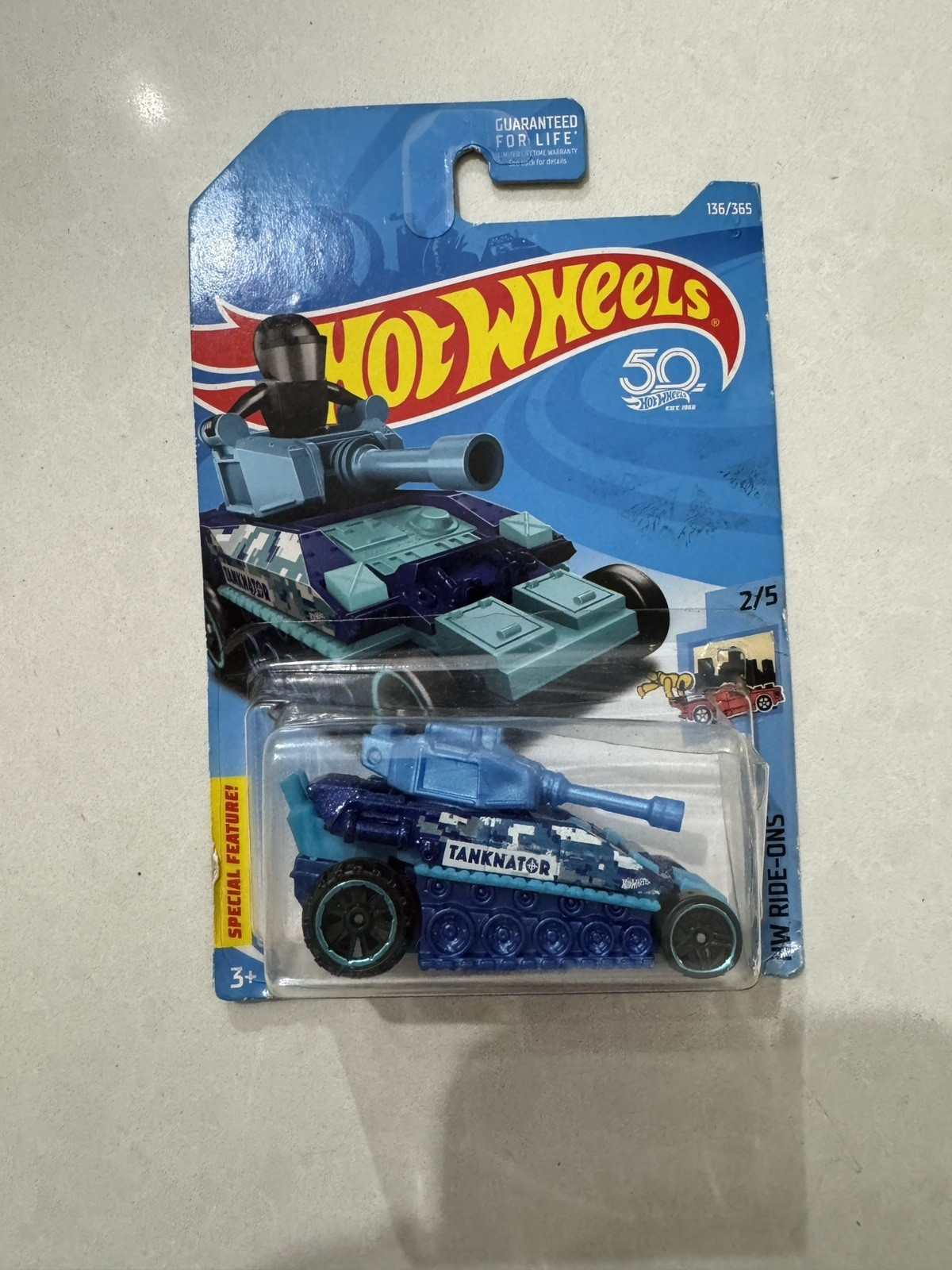 Hot Wheels Tanknator 136/365 - 2018 Mainline A