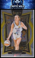 2025 Panini Select WNBA #21 Julie Vanloo Los Angeles Sparks