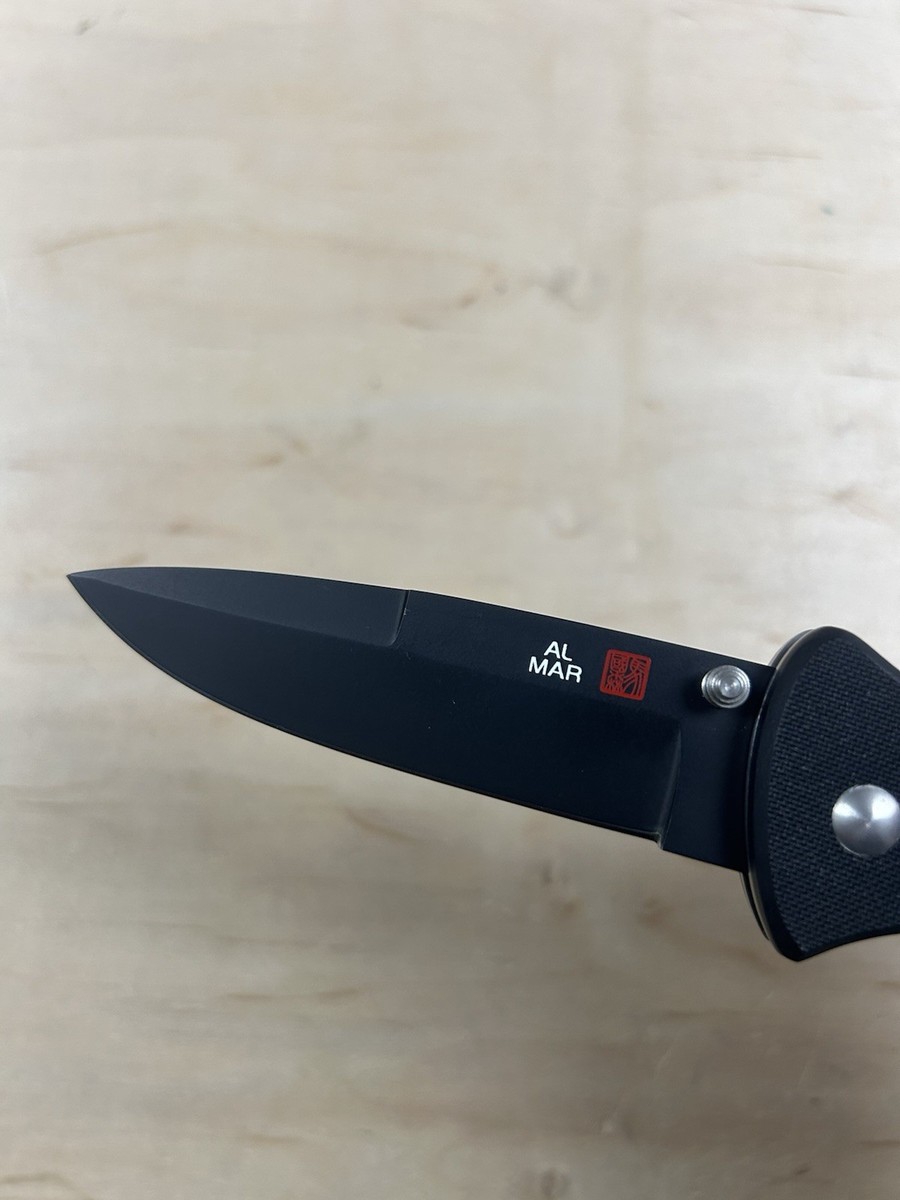 Al Mar SERE 2000 S2KB - Black G10 - Black VG10 Made in Japan