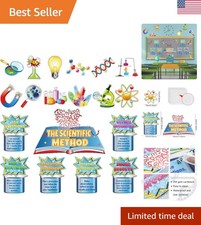 19-Piece Science Bulletin Board Set: Vibrant Educational Posters for Classrooms