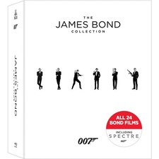 James Bond Collection Blu-ray Movie Box Set M...