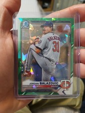 2021 Bowman Chrome SAPPHIRE Prospects~#61⭐JORDAN BALAZOVIC⭐《