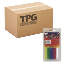 Foil Star Stickers 440/Pkg Assorted