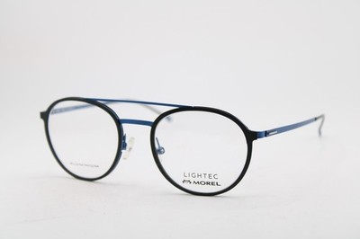 NEW MOREL LIGHTEC 30067L GB 05 BLACK BLUE AUTHENTIC FRAMES EYEGLASSES 48-20