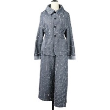 Y's Yohji Yamamoto Jacket and Dress Twinset, Size 2 Navy Women USED