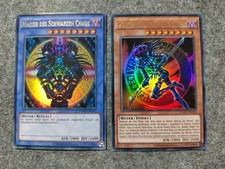DARK MAGICIAN OF CHAOS & BLACK CHAOS - YGLD-DEC01-02 Ultra Rare Near Mint
