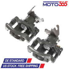 Rear Brake Calipers Pair W Bracket For 2005-2010 Ford Mustang V6-4.0l 4.6l Rear Brake Calipers Pair W Bracket For 2005-2010 Ford Mustang V6-4.0l 4.6l
