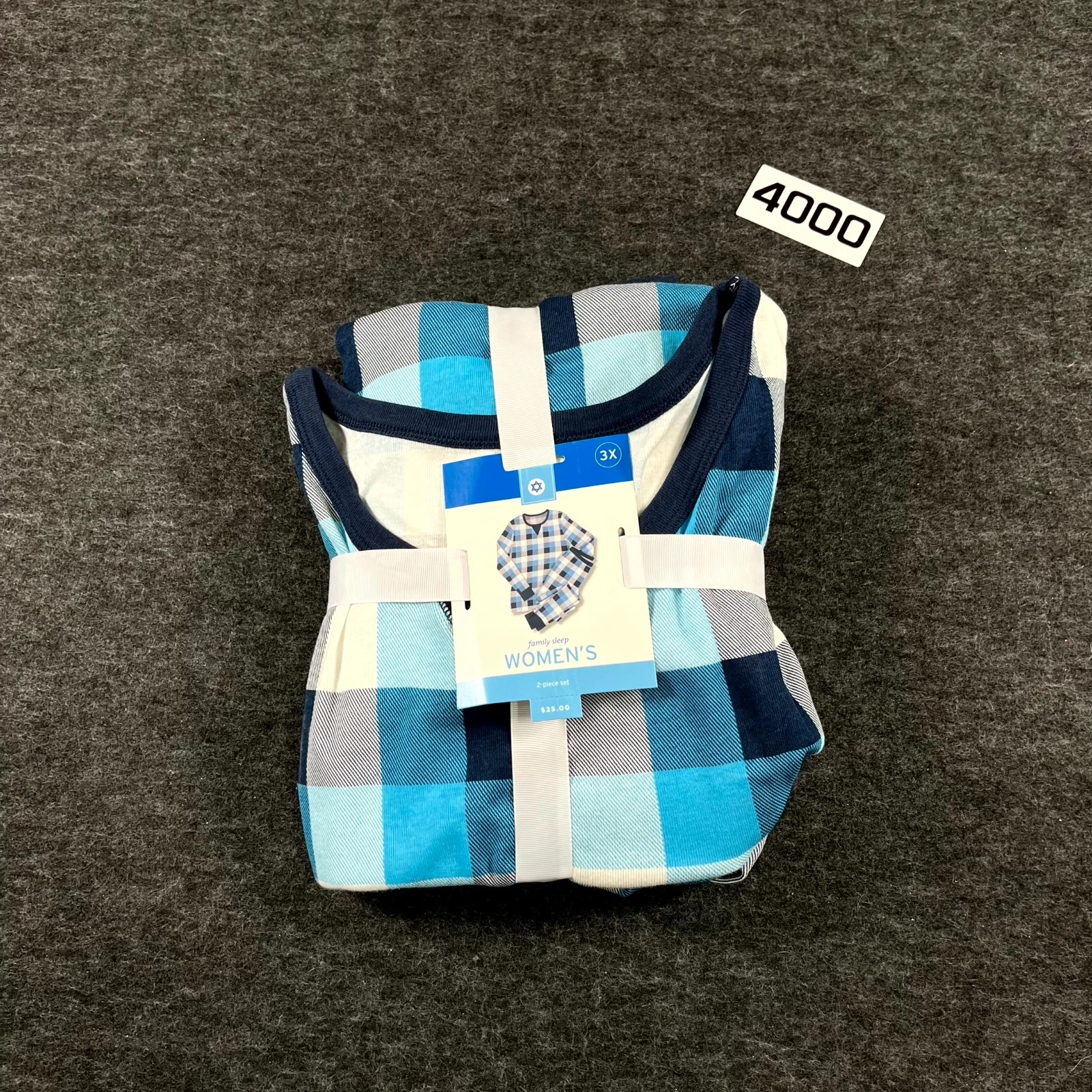 Family Sleep 2 Piece Pajamas Set Womens 3X Multicolor Cotton Flannel Sleepwear
Opens in a new window
