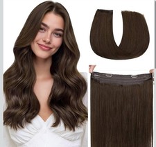 Hot Banana 16 Inch Brown Human Hair Extensions 95g