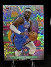 2025-26 Finest #161 Luguentz Dort Geometric Refractor Oklahoma City Thunder