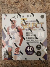 2024-25 Panini Select NBA Basketball Cards Mega Box Factory Sealed 10 Packs