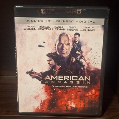 American Assassin 4K Ultra HD Blu-ray 2017 Dylan O'Brien Michael Keaton