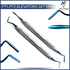 Dental Periotome PT1 PT2 Serrated Periodontal Ligament Implant Tooth Extraction