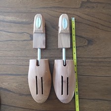 Allen Edmonds Cedar Shoe Trees Solid Toe Adjustable Made in USA Pair Large