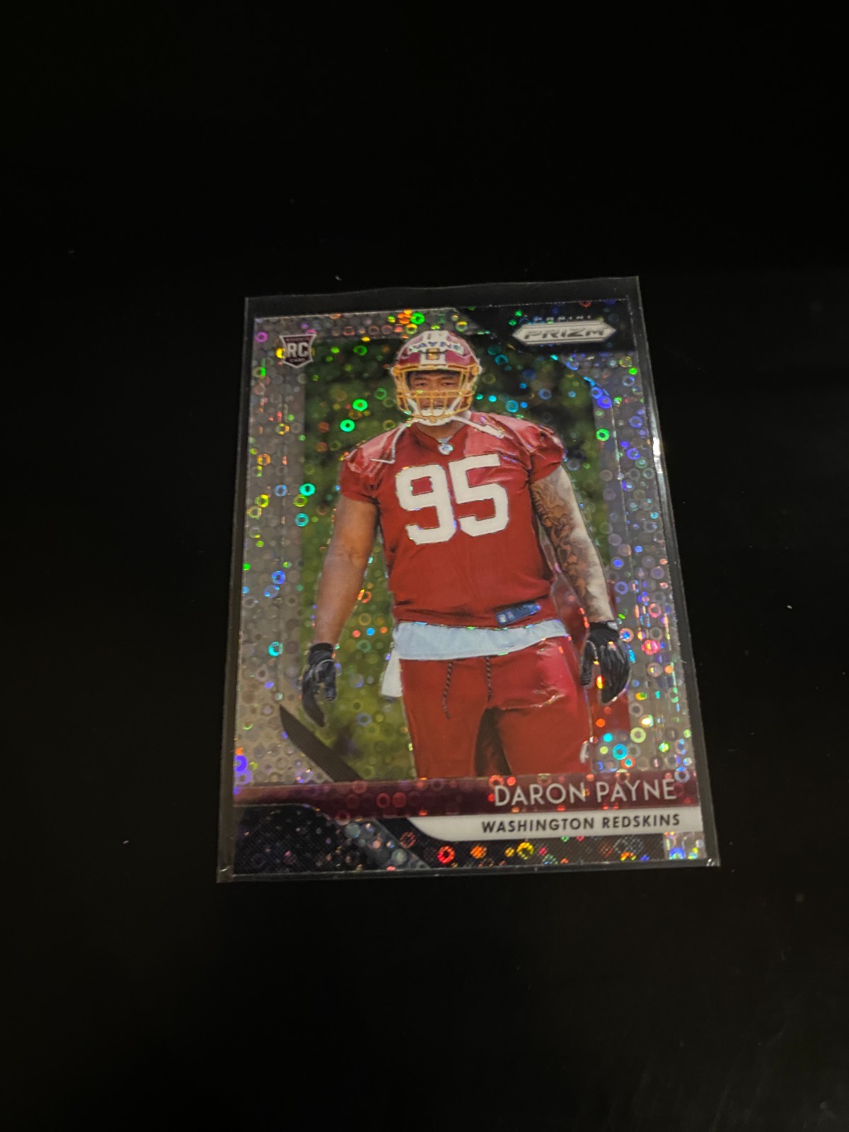 Daron Payne 2018 Panini Prizm Disco Prizm RC Redskins 245