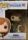FUNKO POP! Disney Frozen-Funko Shop Exclusive Anna with Pin #582 NIB w Protector