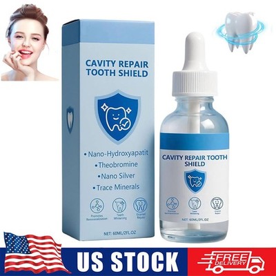 Cavity Healing Tooth Shield Liquid,Repair Cavities & Restore Tooth Enamel 2FL.OZ