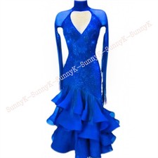 SunnyK Waltz Tango st Dance Dress Salsa Costume Smooth Ballroom Competition