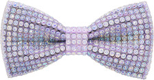 Rhinestone Bow Ties for Men Pre-tied Sequin Diamond Mens Women Tuxedo Bowtie wit