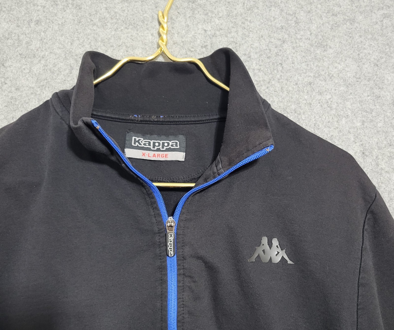 KAPPA Jacket Men Extra Large Black Solid Full Zip… - image 16