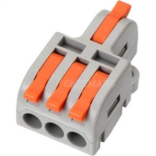 10Pcs Mini Electrical Wire Connectors, DIY Splicing into 4 6 8 9 10 Way Butt
