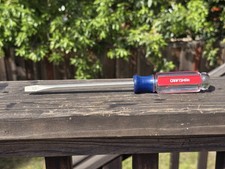 CRAFTSMAN #41584 USA 1/4 K WF SCREWDRIVER FLA...
