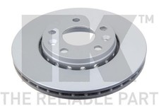 2x NK Bremsscheibe 313970 für DUSTER MEGANE DACIA RENAULT 3 BZ0 KZ0 DZ0 4 K9A 2