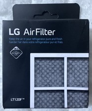 LG LT120F Refrigerator Air Filter ADQ73334008 White New Genunie OEM Retail Box