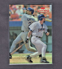 1998 TOPPS GOLD CLASS 3 RED LABEL MISSING SERIAL #57 KEN CAMINITI PADRES SSP
