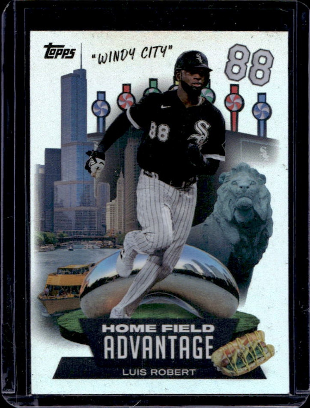 2022 Topps Luis Robert Home Field Advantage SSP #HA-12 White Sox