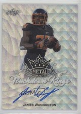 2017 Leaf Metal Draft Touchdown Kings Wave James Washington #TK-JW1 Auto o1u