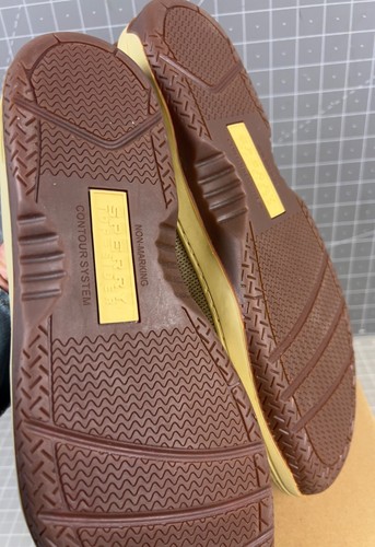 Sperry Billfish 3-Eye Boat Shoe Men's Lace up Casual Shoes Dark Tan 12 Leather - Picture 6 of 11