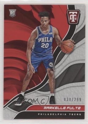 2017 Panini Totally Certified Rookies 38/299 Markelle Fultz #101 Rookie RC 05s9