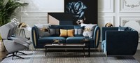 Sofagarnitur 3+1 Sitzer Set Design Sofas Polster Couchen Textil Relax Luxus Neu