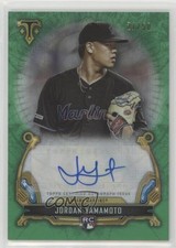 2020 Topps Triple Threads Rookie Emerald 21/50 Jordan Yamamoto Auto RC 0o87